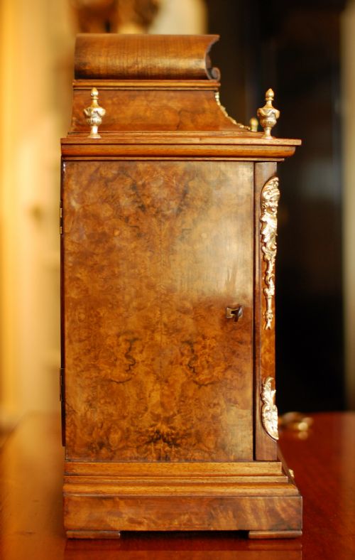 MANTEL CLOCK BY LENZKIRCH OF THE BLACK FOREST - ADDITIONAL PHOTO 5