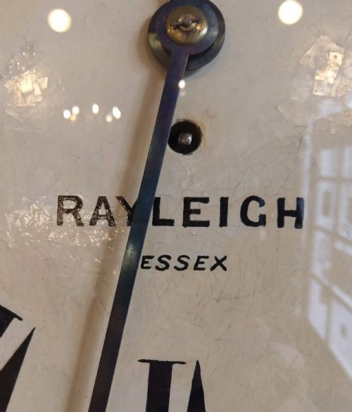 ANTIQUE SCHOOL STATION CLOCK - ADDITIONAL PHOTO 3