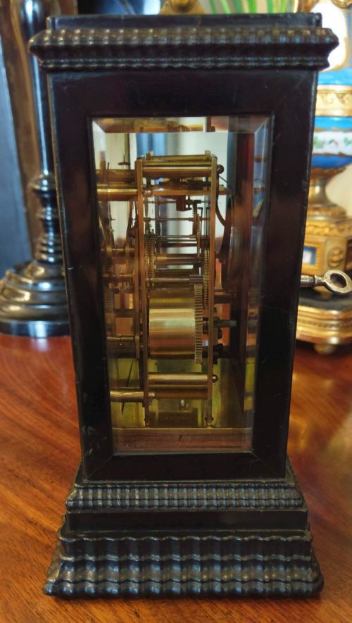 MANTEL CLOCK HENRY MARC BELL STRIKING - ADDITIONAL PHOTO 2