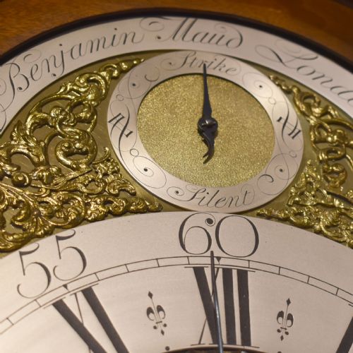 LONGCASE CLOCK BY BENJAMIN MAUD OF LONDON - ADDITIONAL PHOTO 3