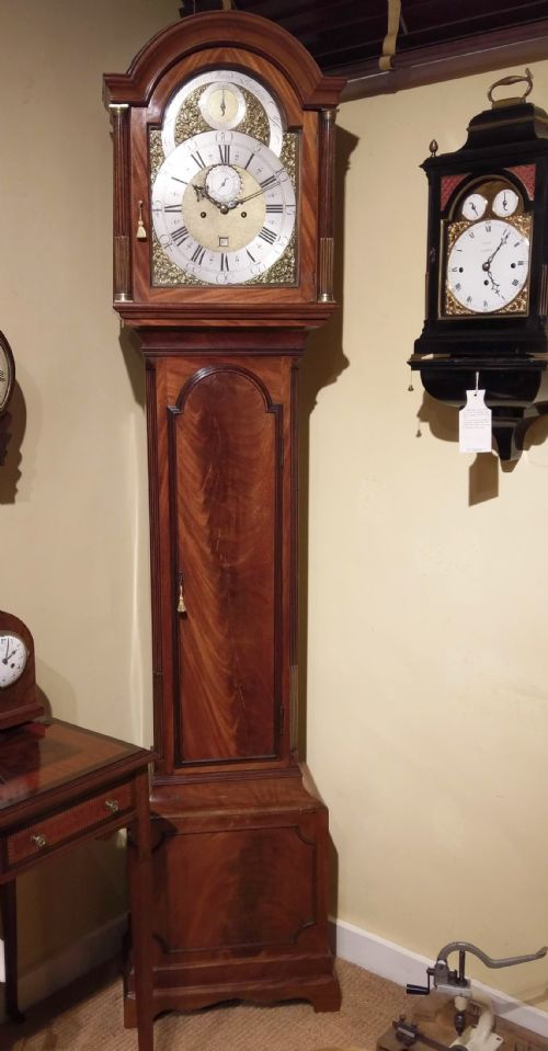 LONGCASE CLOCK BY BENJAMIN MAUD OF LONDON - ADDITIONAL PHOTO 4