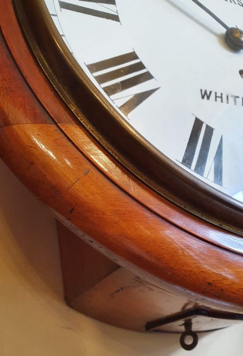 GREAT 12 DIAL SCHOOL CLOCK - ADDITIONAL PHOTO 2