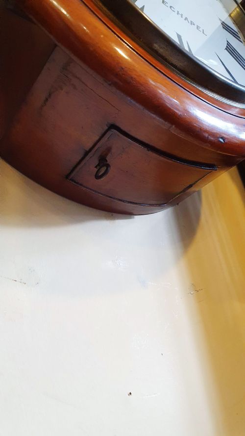 GREAT 12 DIAL SCHOOL CLOCK - ADDITIONAL PHOTO 3