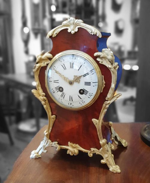 'louis' style mantel clock - CATEGORY: ANTIQUE CLOCKS - DATED 1890
