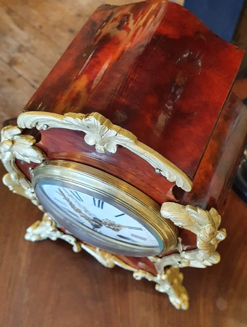 'LOUIS' STYLE MANTEL CLOCK - ADDITIONAL PHOTO 4