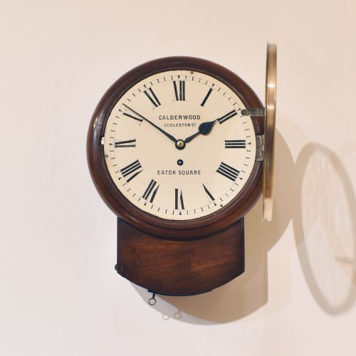 WALL CLOCK CALDERWWOD EATON SQUARE LONDON - ADDITIONAL PHOTO 5