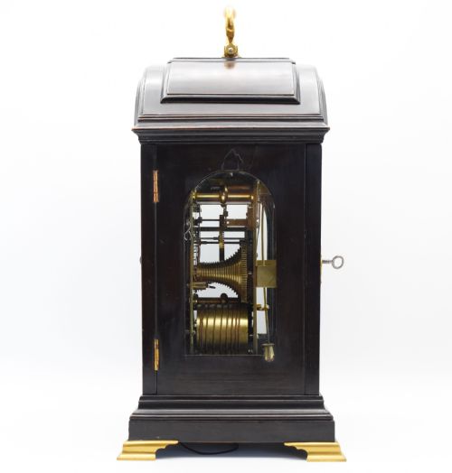 EDWARD TUTET LONDON BRACKET CLOCK - ADDITIONAL PHOTO 3