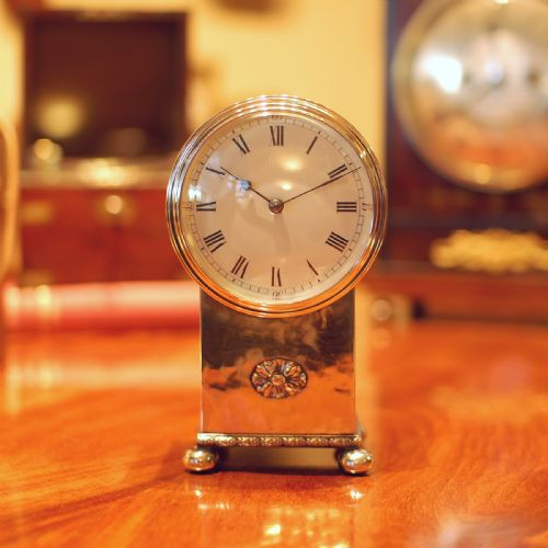 'liberty' style mantel clocktimepiece - CATEGORY: ANTIQUE CLOCKS - DATED 1910