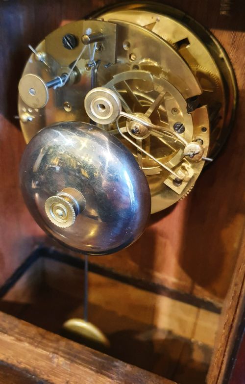 MANTEL CLOCK BY MALECOT OF PARIS - ADDITIONAL PHOTO 5