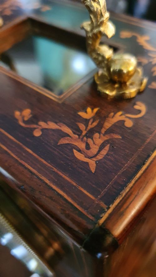 MANTEL CLOCK BY MALECOT OF PARIS - ADDITIONAL PHOTO 6