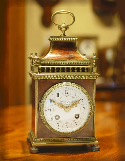 charles frodsham mantel clock - CATEGORY: ANTIQUE CLOCKS - DATED 1890