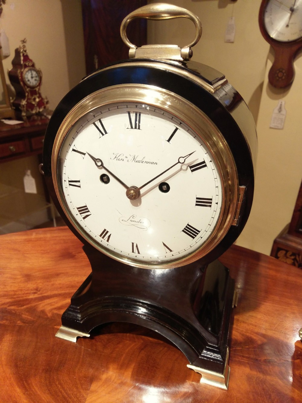 Kenneth Maclennan Regency Bracket Clock