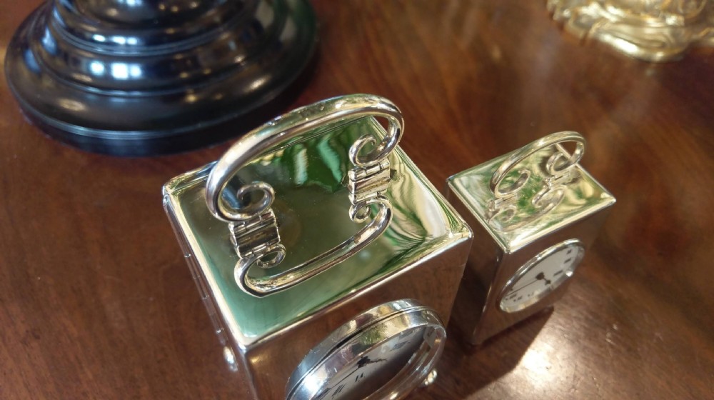 William Comyns Silver Timepiece View VI