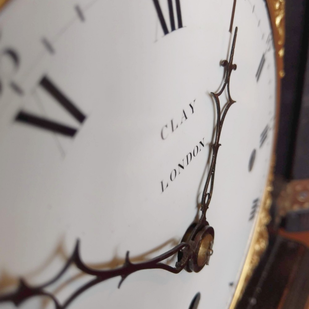 Very rare Verge Bracket clock  View IV