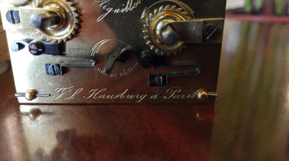 Early Carriage Clock by F.L.Hausburg View IV