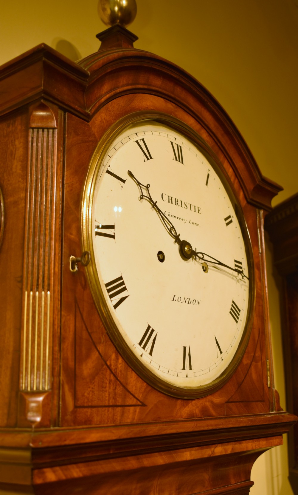 Regency Longcase clock by Christie - London View IV