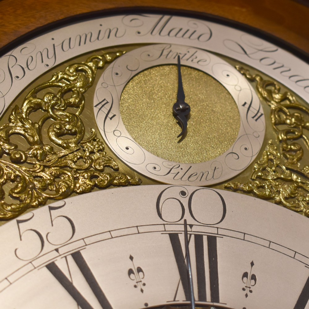 Longcase clock by Benjamin Maud of London  View IV