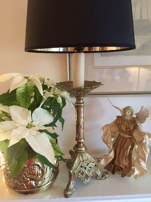 19th Century Table Lamp in Bronze