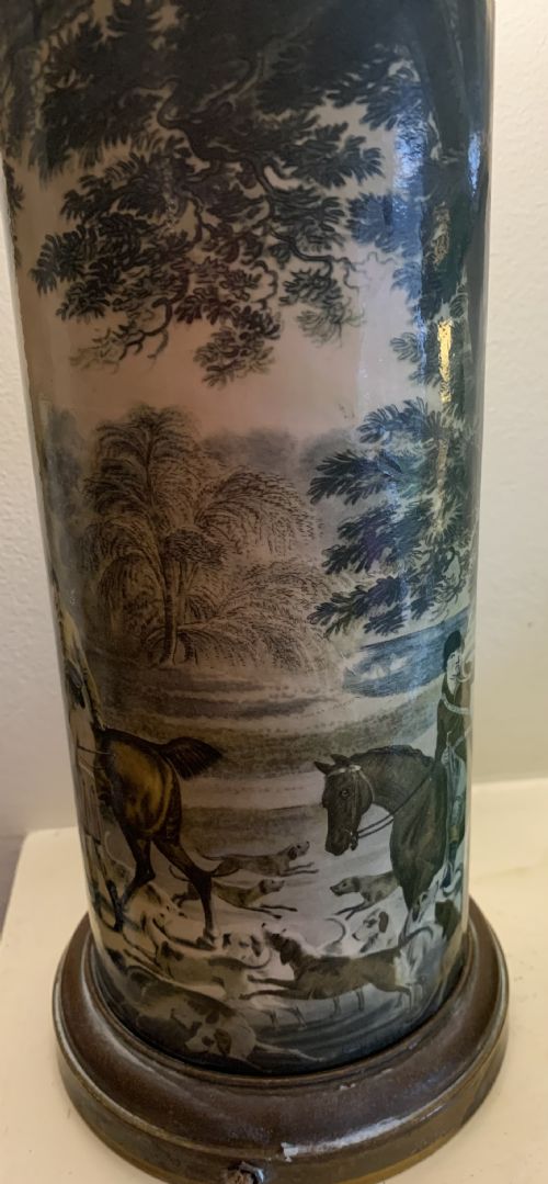 FRENCH OIL LAMP 1900 - ADDITIONAL PHOTO 4