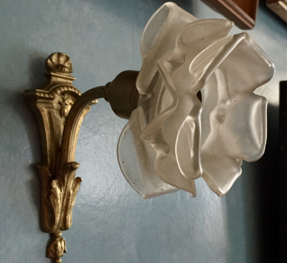 Wonderful Art Nouveau Boudoir Wall Light