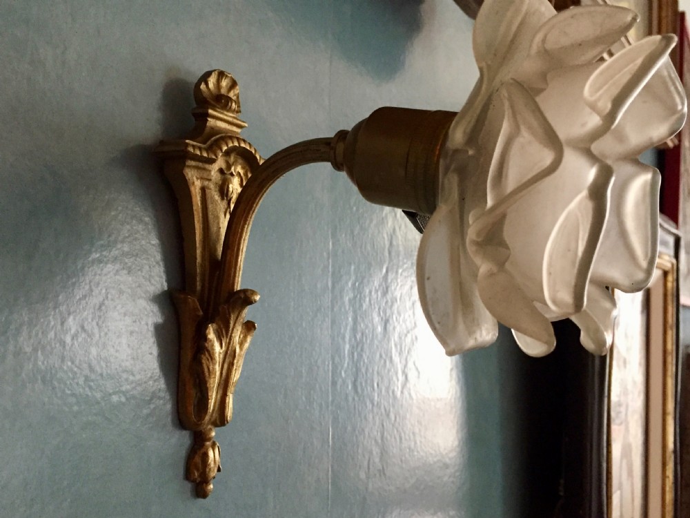 Wonderful Art Nouveau Boudoir Wall Light View III