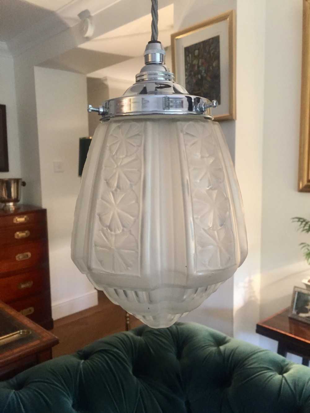 Versatile Art Deco Ceiling Light French