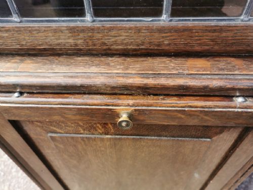 UNUSUAL MINTY OF OXFORD CORNER BOOKCASE - ADDITIONAL PHOTO 1