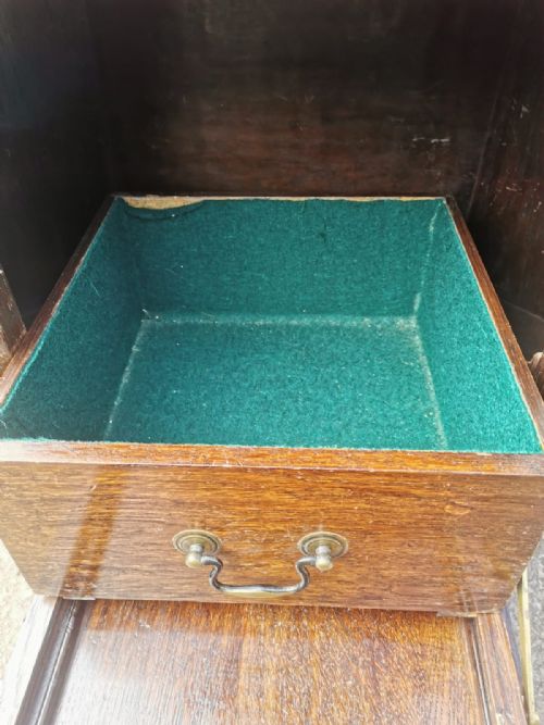 UNUSUAL MINTY OF OXFORD CORNER BOOKCASE - ADDITIONAL PHOTO 3