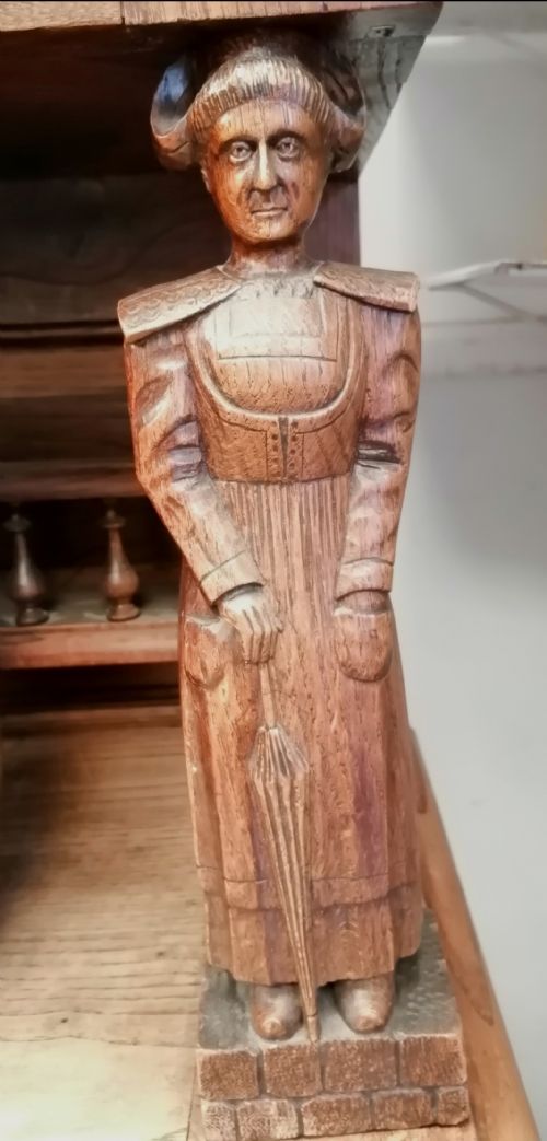 A FINE FRENCH CARVED COUNTRY CABINET - ADDITIONAL PHOTO 11