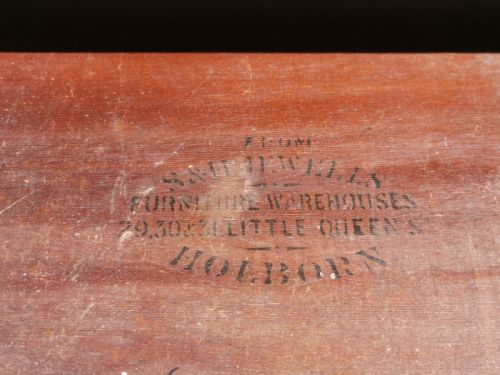 ART'S AND CRAFTS WALNUT WRITING TABLE - ADDITIONAL PHOTO 6