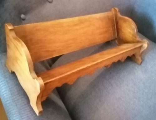 ART'S AND CRAFTS OAK BOOK TROUGH - ADDITIONAL PHOTO 2
