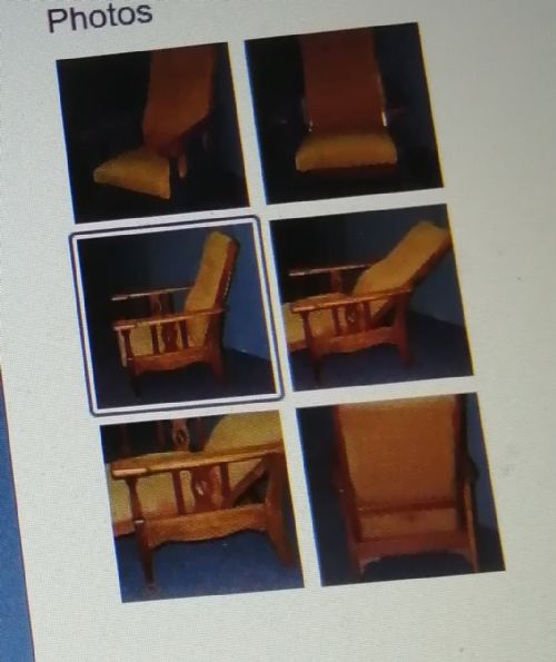 PAIR OF FINE ARTS AND CRAFTS ADJUSTABLE ARMCHAIRS - ADDITIONAL PHOTO 1