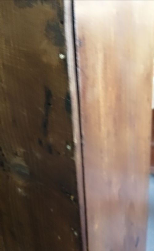 ANTIQUE COLLECTORS CHEST OF DRAWERS - ADDITIONAL PHOTO 4