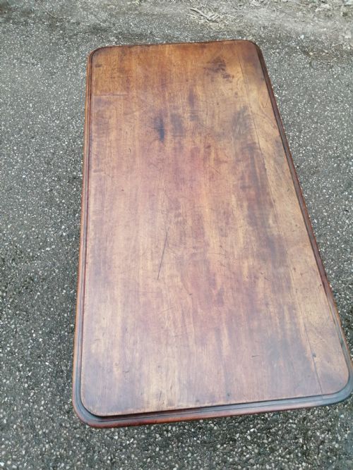 EDWARDIAN MAHOGANY LARGE SIZED COFFEE TABLE - ADDITIONAL PHOTO 7