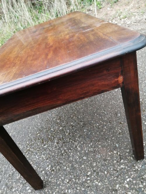 EDWARDIAN MAHOGANY LARGE SIZED COFFEE TABLE - ADDITIONAL PHOTO 8