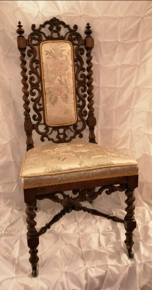 an antique william iv rosewood occasional chair - CATEGORY: ANTIQUE CHAIRS - DATED 1850