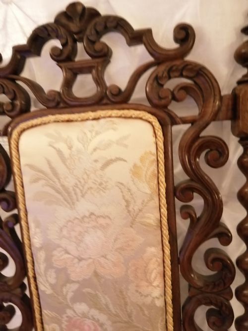 AN ANTIQUE WILLIAM IV ROSEWOOD OCCASIONAL CHAIR - ADDITIONAL PHOTO 2