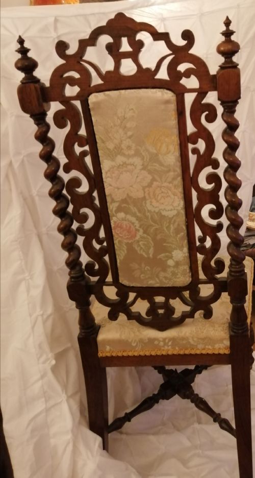AN ANTIQUE WILLIAM IV ROSEWOOD OCCASIONAL CHAIR - ADDITIONAL PHOTO 10