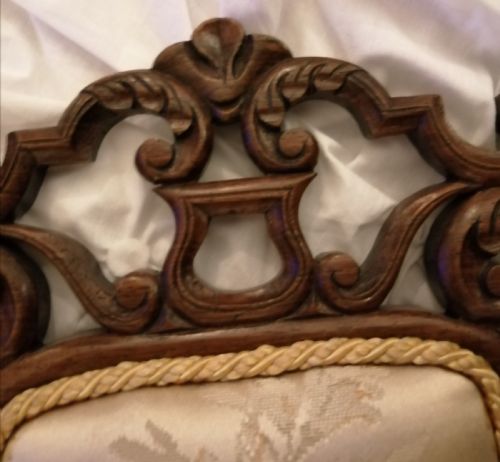 AN ANTIQUE WILLIAM IV ROSEWOOD OCCASIONAL CHAIR - ADDITIONAL PHOTO 12