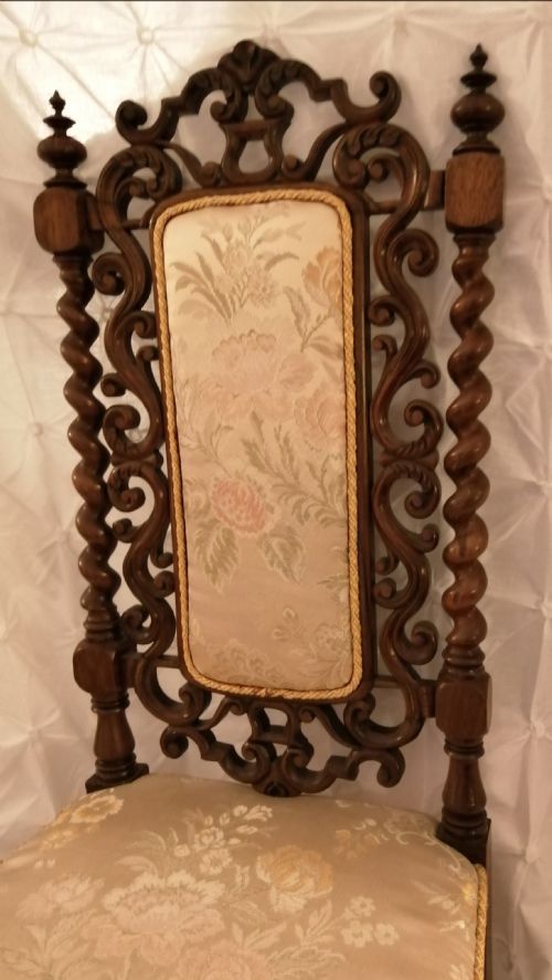 AN ANTIQUE WILLIAM IV ROSEWOOD OCCASIONAL CHAIR - ADDITIONAL PHOTO 13