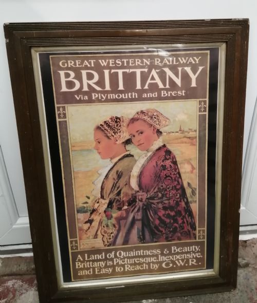 original print gwr - CATEGORY: ANTIQUE MISCELLANEOUS - DATED 1920