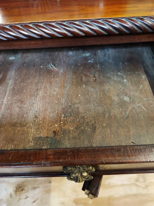AN IRISH REGENCY MAHOGANY SERVER SIDEBOARD - ADDITIONAL PHOTO 11