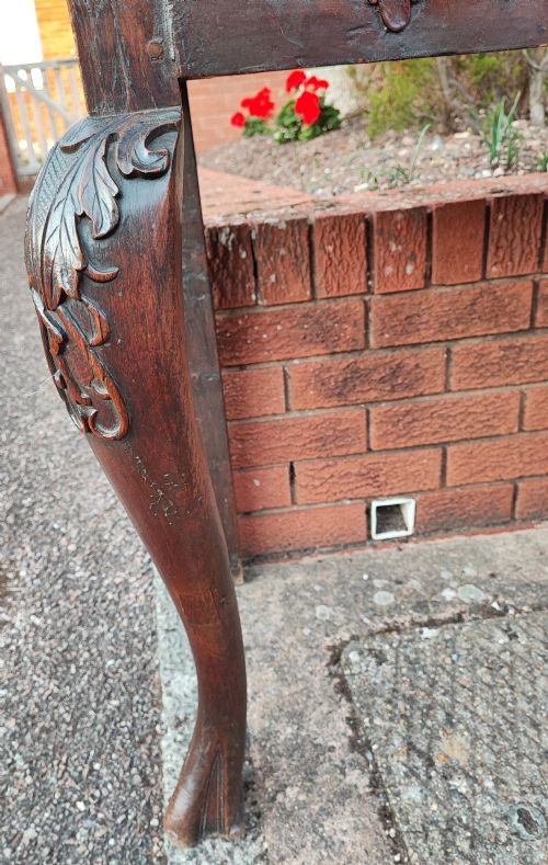 GEORGIANIRISH OAK CONSOLE TABLE - ADDITIONAL PHOTO 2