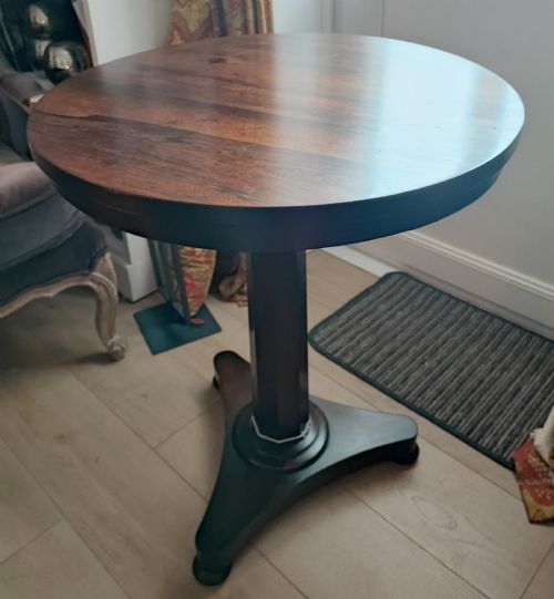 a regency rosewood wine or lamp table - CATEGORY: ANTIQUE TABLES - DATED REGENCY