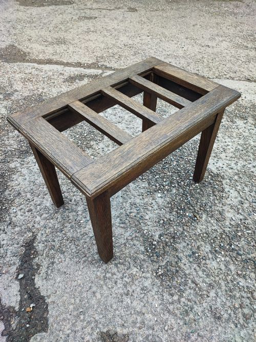 victorian oak luggage rack - CATEGORY: ANTIQUE MISCELLANEOUS - DATED VICTORIAN