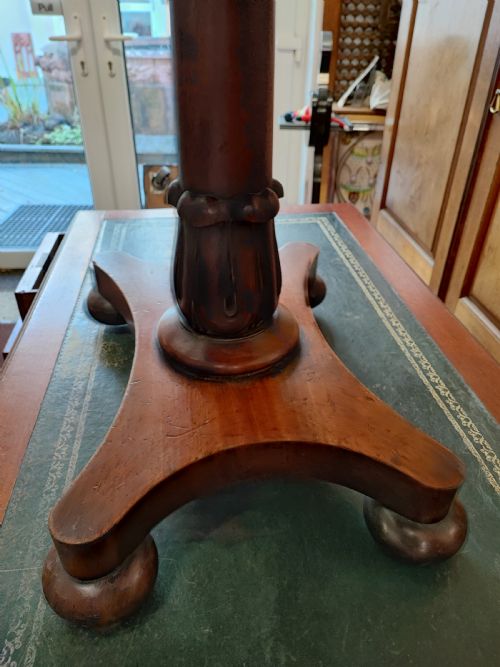 REGENCY MAHOGANY HALL OR SIDE TABLE - ADDITIONAL PHOTO 2