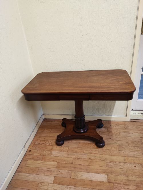REGENCY MAHOGANY HALL OR SIDE TABLE - ADDITIONAL PHOTO 5
