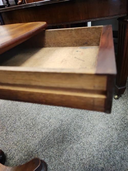 REGENCY MAHOGANY HALL OR SIDE TABLE - ADDITIONAL PHOTO 6