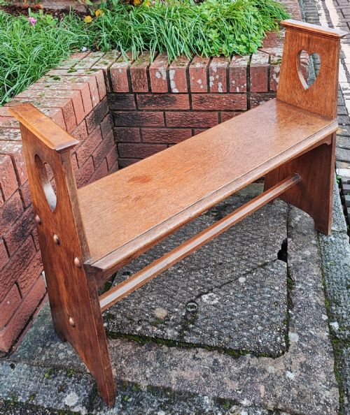 LIBERTY AND CO OAK HALL WINDOW SEAT - ADDITIONAL PHOTO 2