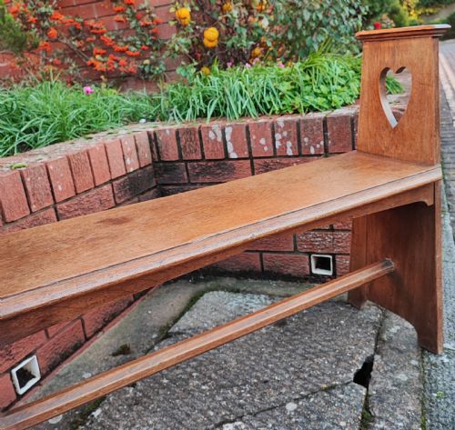 LIBERTY AND CO OAK HALL WINDOW SEAT - ADDITIONAL PHOTO 4